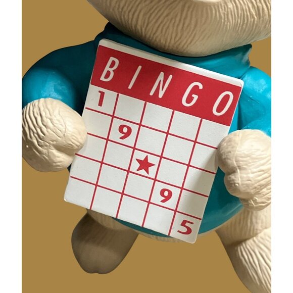 Hallmark Keepsake Ornament 1995 Bingo Bear Ornament - Picture 5 of 9